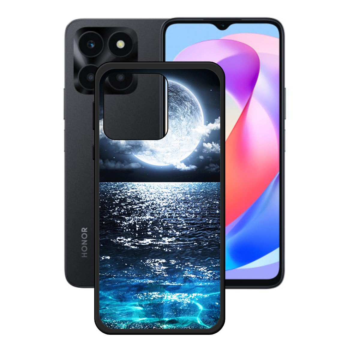 LCEHTOGYE Cover per Honor X6A + Pellicola Protettiva in