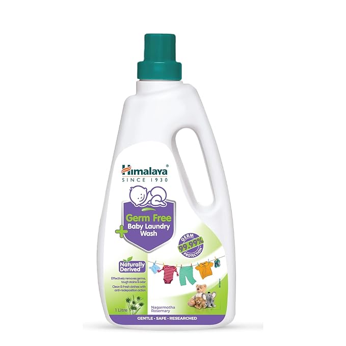 Himalaya Germ Free Baby Laundry Wash 1 L liquid Bottle at Rs. 247