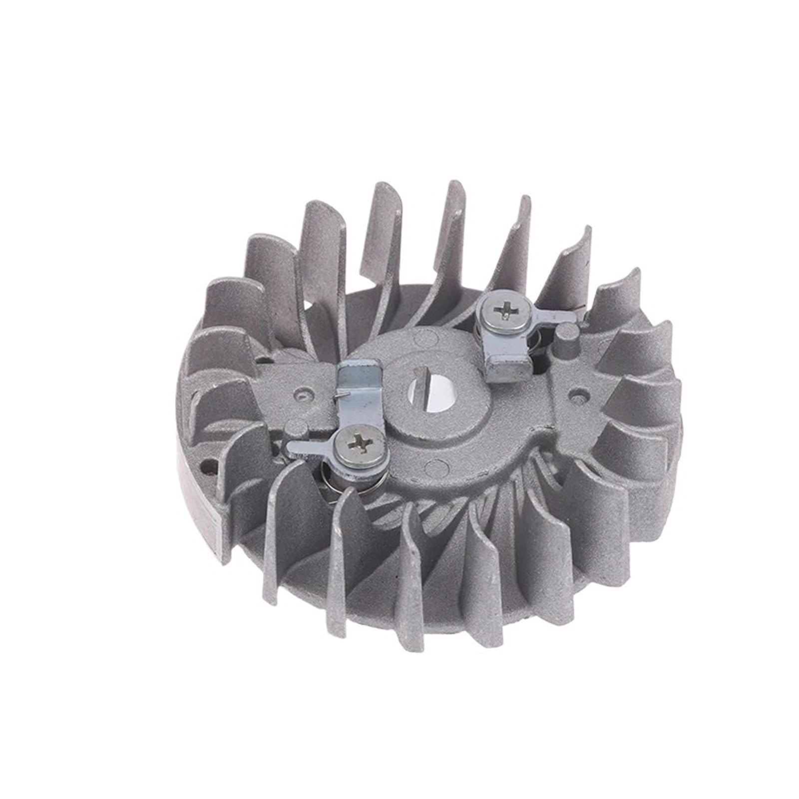 ISQJPVF Heavy Duty Magneto Flywheel with Pawl Spring Clip For 43CC 4500 5200 5800 Chainsaw
