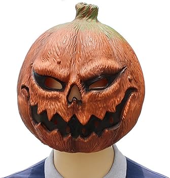 Amazon.co.jp: [SINGLE MANY] かぼちゃ ハロウィン仮面 パンプキン
