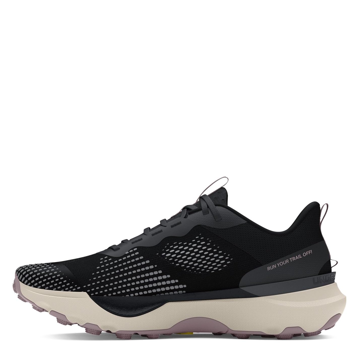 Under Armour Unisex UA U Infinite Pro Trail-Blk Zapatillas para Correr Zapatilla Trail Black - Negro