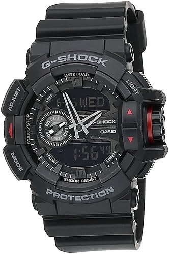Casio G-Shock GA-400-1B - Reloj digital analógico multidimensional Negro Body Digital