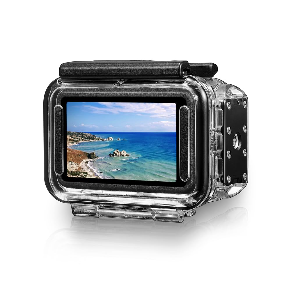 60 m wasserdichtes Gehäuse für DJI Osmo Action 5Pro 4 3, Tauchhülle für Action-Kamera, Ski, Surfen, Schwimmen, Unterwasserschutz