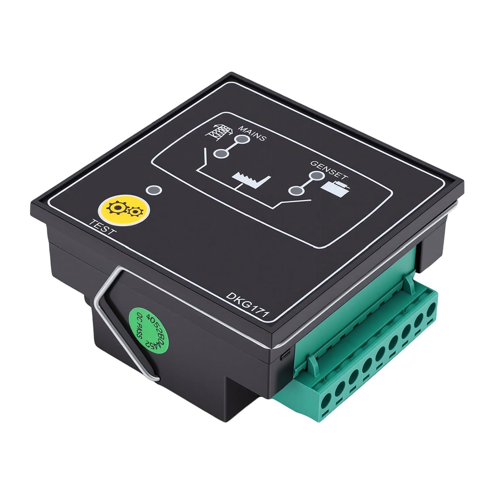 Controlador de Generador con Pantalla LED Ajustable para Aplicación de Interruptor de Transferencia Automática, Detección de Energía de Red Trifásica, Fácil Instalación para Uso Doméstico e