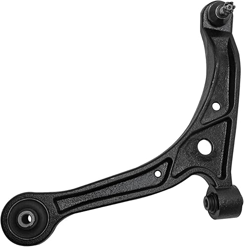 Miniatura 1128 de Detroit Axle - Kit de brazos de control delanteros de 8 piezas para Dodge Ram 1500 2006-2008 5-Lug, 2 brazos de control superiores con rótulas, 4