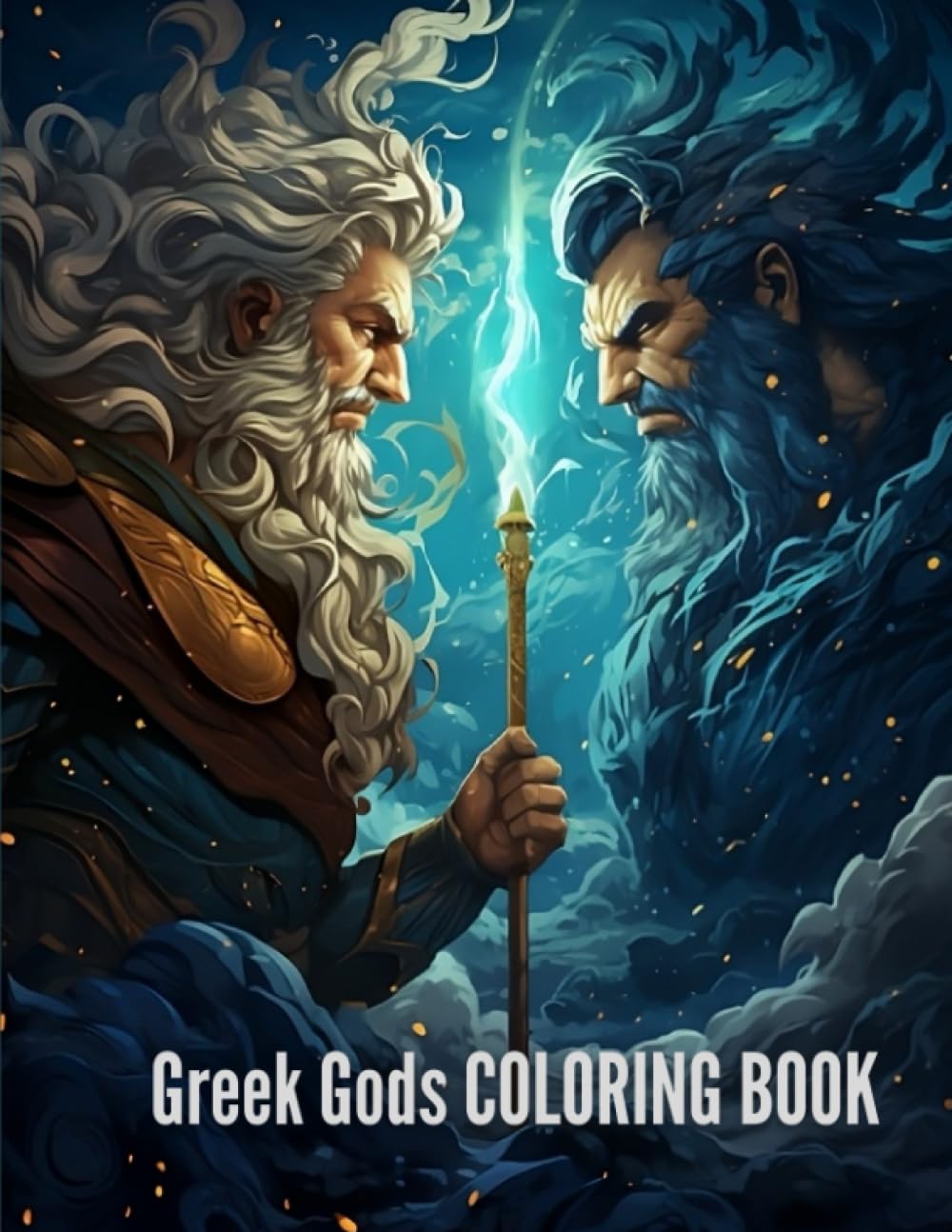 Greek Gods: 20 great coloring pages for kids and adults