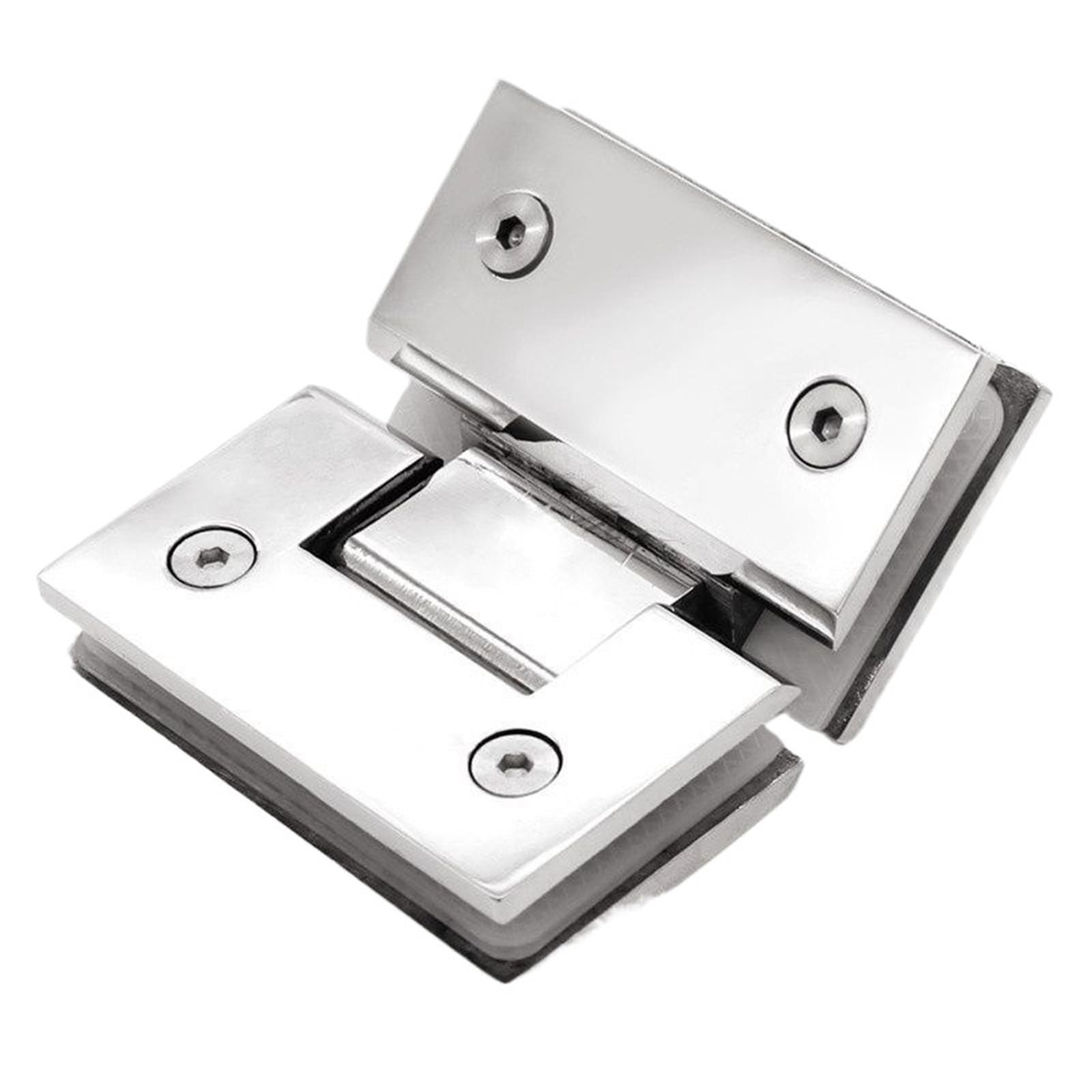 Kdhcvkz Mirror 1Pcs 135 Degree Hinge Stainless Steel Door Hinge(Mirror)
