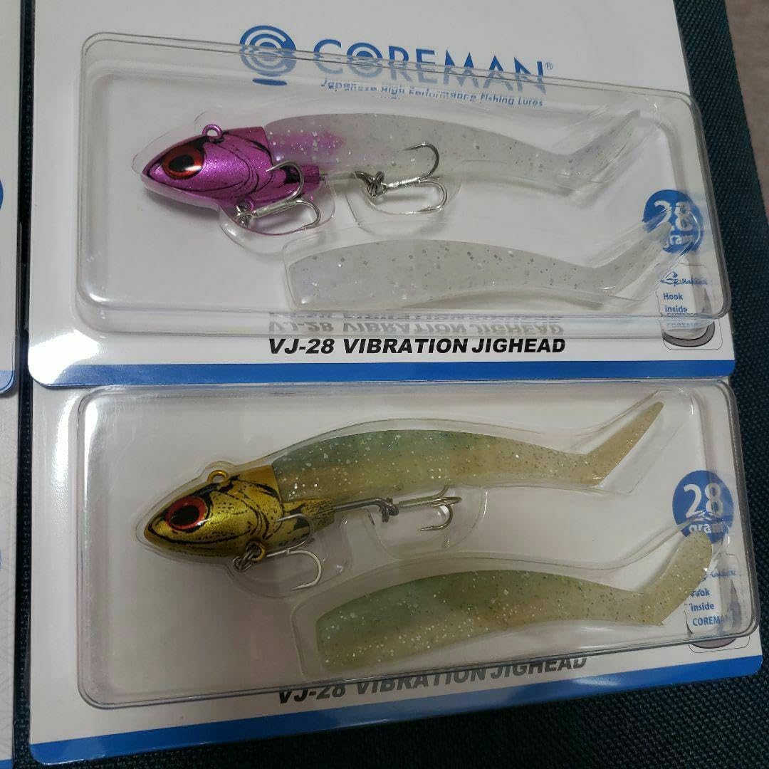 Amazon.co.jp: コアマン バイブレーションジグヘッド vj22 vj28