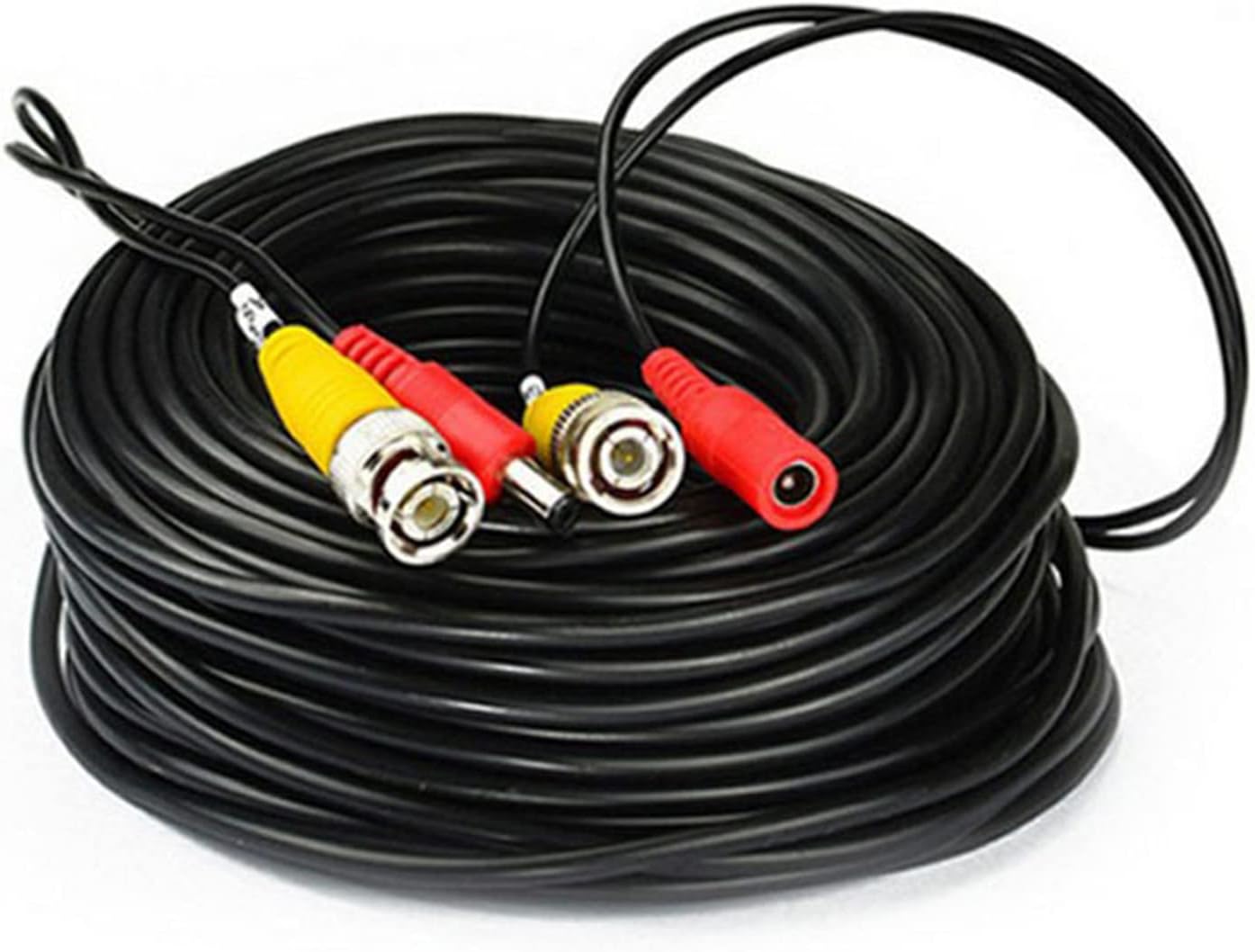 Amazon.co.jp CCTV AHDサーベイランスカメラCCTVシステムビデオ2 in 1 for DCパワーセキュリティサーベイランスBNCアナログカメラのケーブル 家電＆カメラ