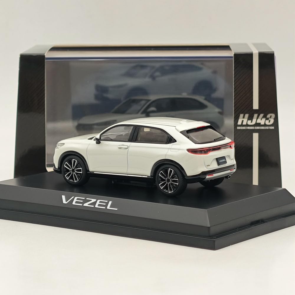 Amazon.co.jp: ホビージャパン 1/43 VEZEL プラチナホワイト(P