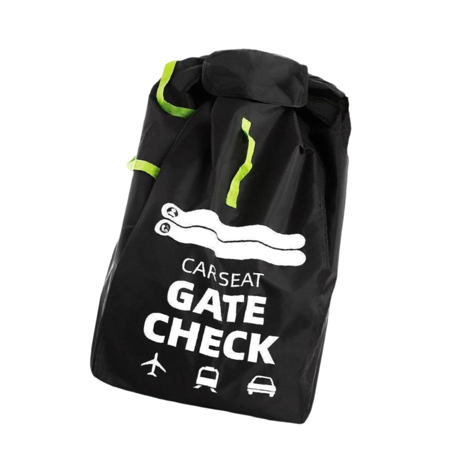 Borsa portaoggetti per seggiolino auto, grande, universale, in tessuto Oxford, multifunzionale, rinforzata, per aereo, leggera, copertura per, a
