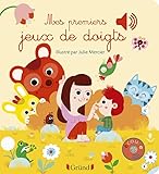  Mes premiers jeux de doigts – Livre sonore et éveil avec 6 puces sonores – Bébé dès 6 mois