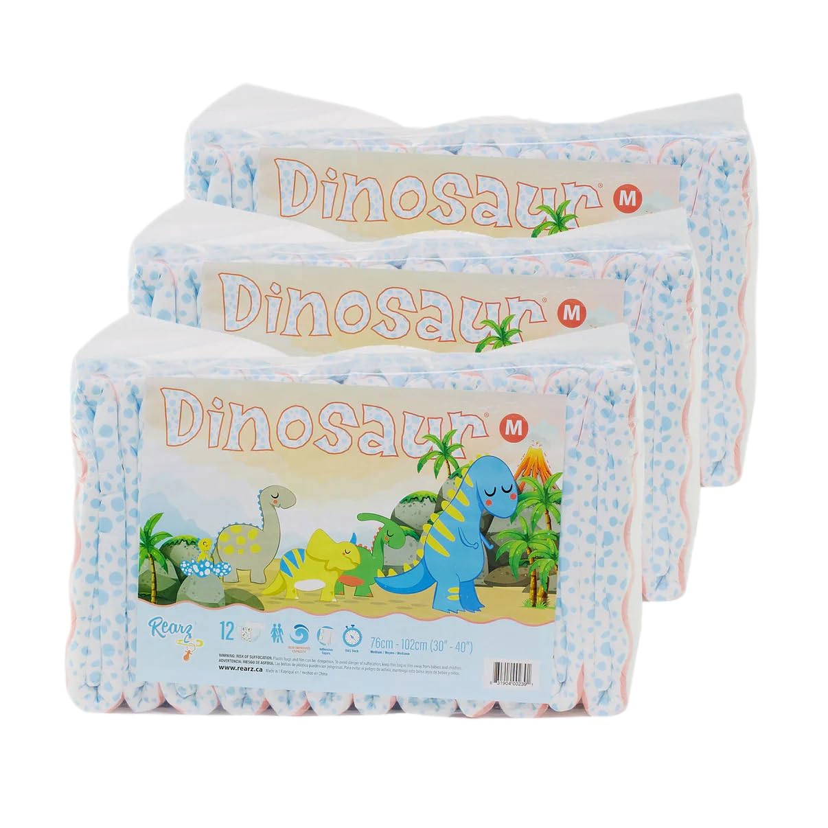 Rearz MEGA Dinosaur Adult Disposable Diapers