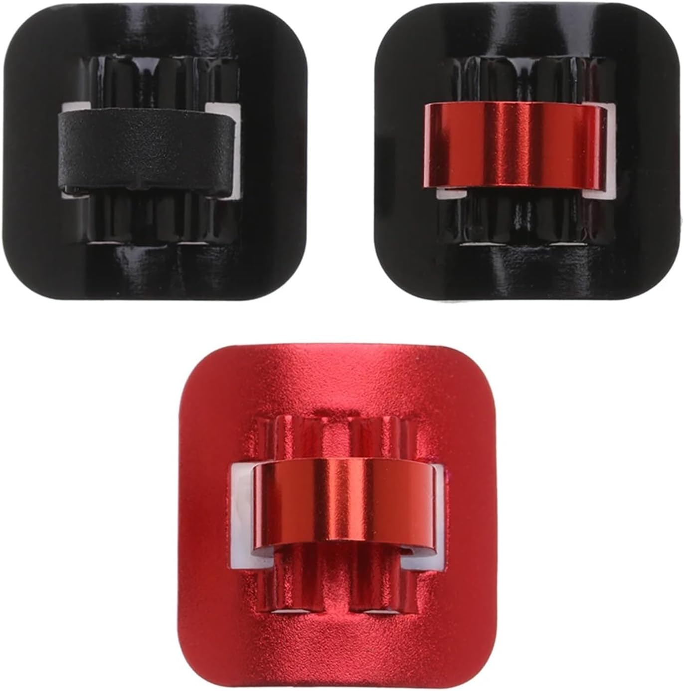 Bike Cable Clips 40PCS Bike Oil Tube Fixed Clamp Scooter Bicycle Brake Shifter Adapter C Shape Cable Tie Buckle Frame Housing Wire Clip