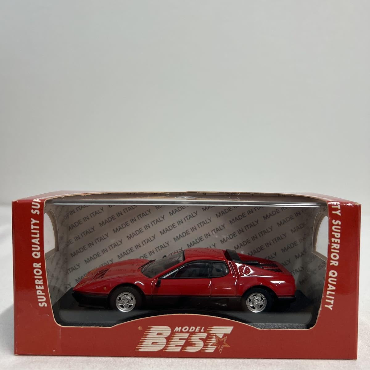 Amazon | BEST MODEL 1/43 FERRARI 512bb 1976年 Rosso Nero ベスト