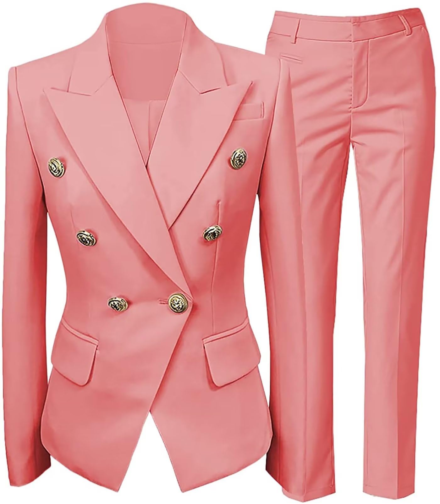YUVUXE 2 Piece Suit Women Pantsuits Wedding Tuxedos Party Wear Suits Formal Business Suits