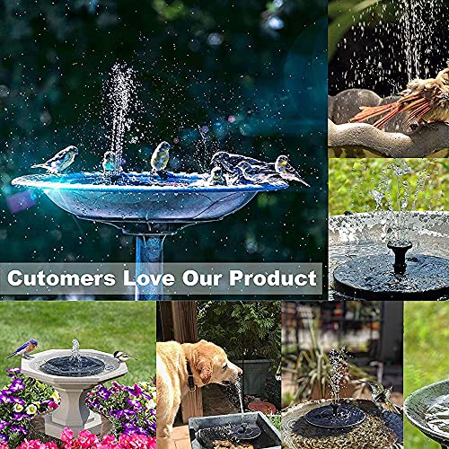 Drijvende Solar Fontein Tuin Fontein Decoratie Zwembad Vijver Zonnepaneel Aangedreven Waterpomp Tuin Decoratie Vogelbad D16CM - Image 8