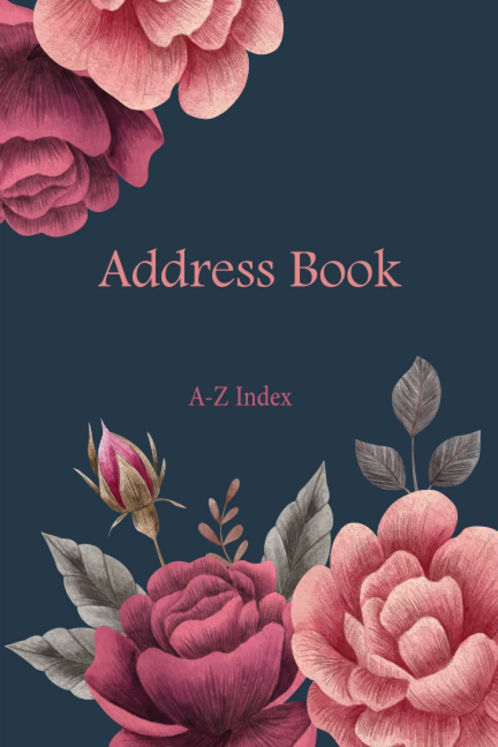 Address Book: a5 address books with alphabet index. address book and birthday book . Keep and Track the Addresses, Email, Mobile, Work ,Home Phone, Birthdays with Alphabetical Order . small size
