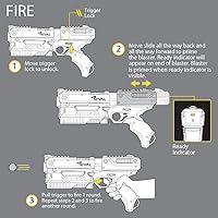 Vista 6 de Nerf Rival Kronos XVIII-500 Blaster, azul (exclusivo de Yaxa)