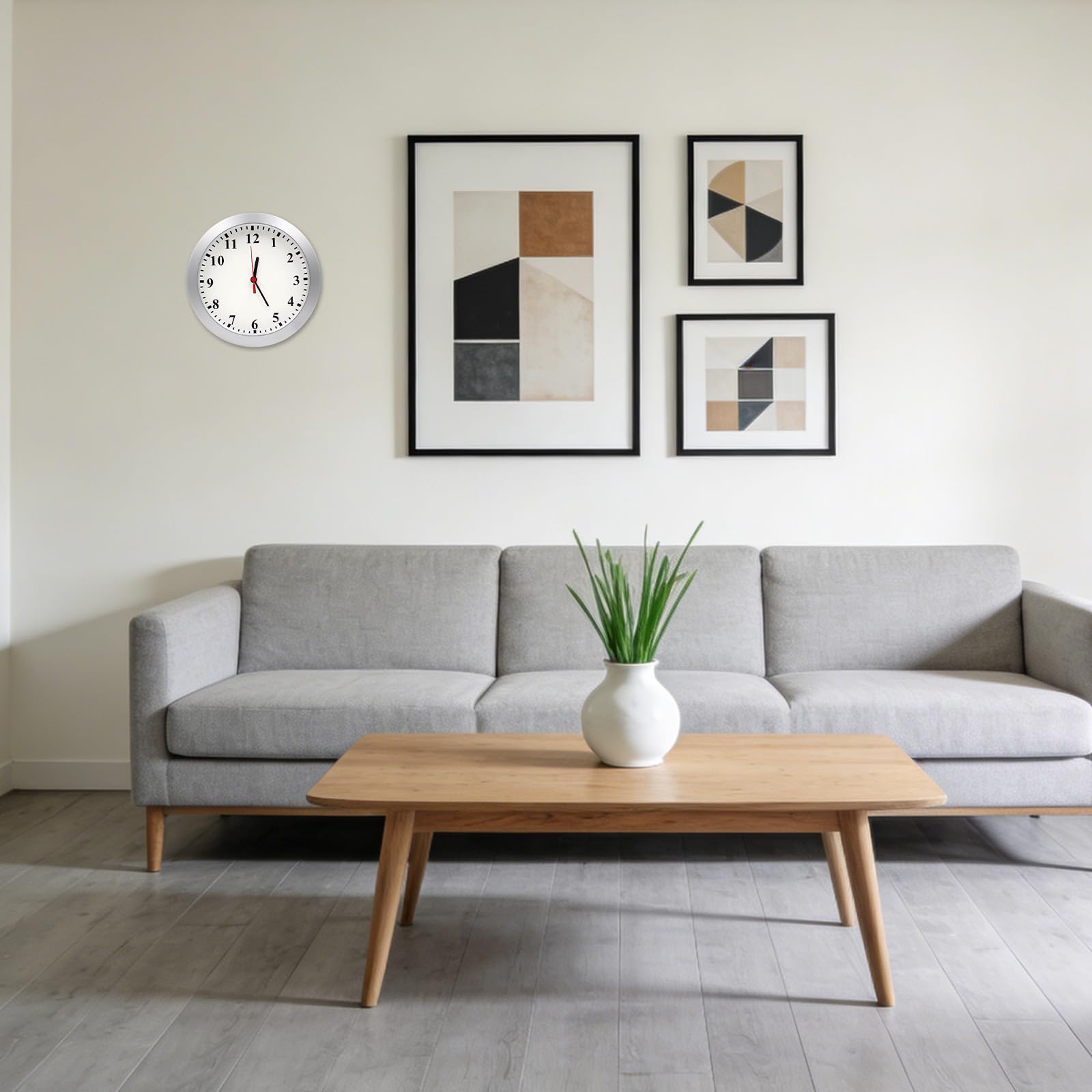 Horloge murale avec caméra espion, enregistreur vidéo HD1080P, caméras cachées, enregistrement en boucle, détection de mouvement, caméra de surveillance pour bureau à domicile, sans WiFi