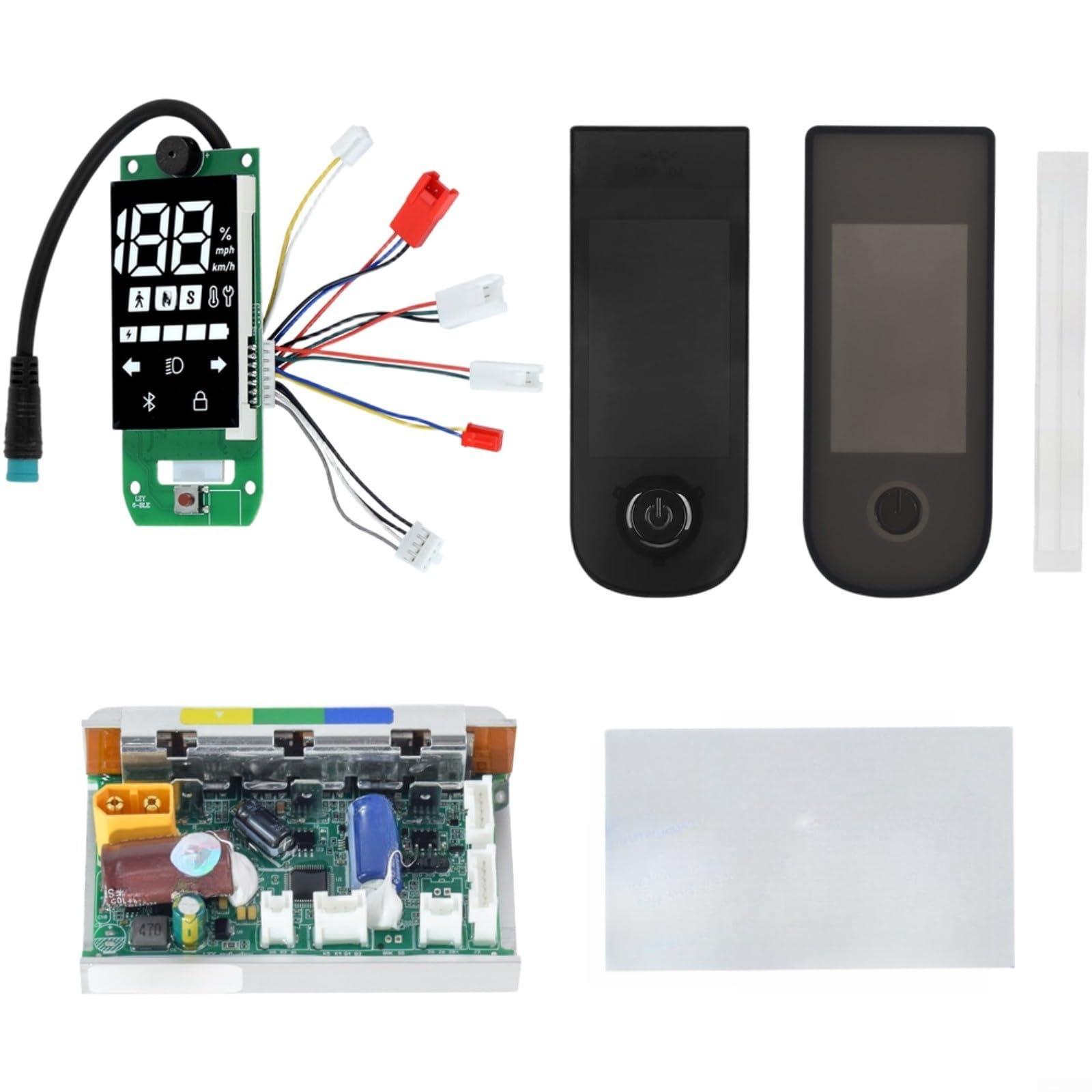 Cubierta de panel de instrumentos para scooter eléctrico