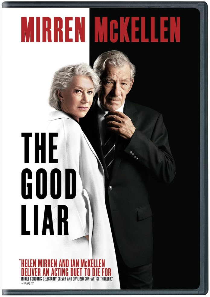 The Good Liar DVD de intriga para noches de cine en casa