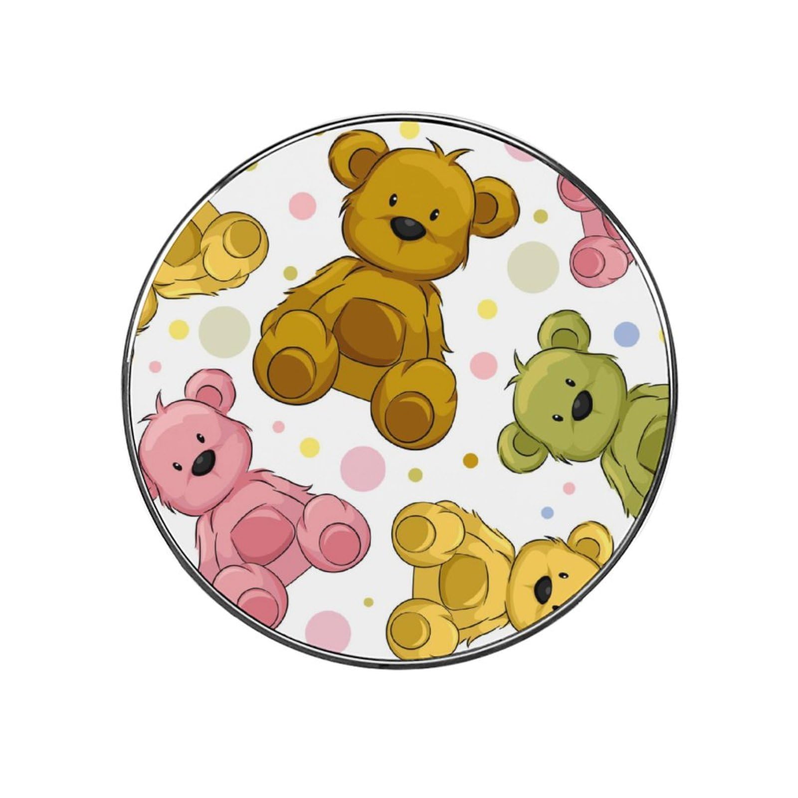 Bear Alloy Fridge Magnet For Office Cabinet Refrigerator Whiteboard Photo