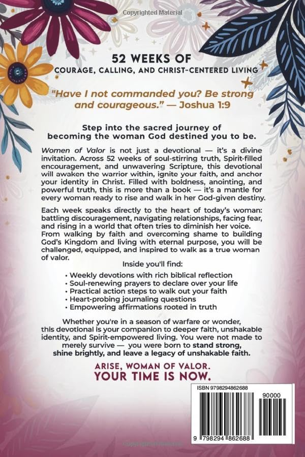Women of Valor: Affirmations and Devotional: 52 Weeks of Courage, Calling, and Christ-Centered Living (Valor Devotionals) - Image 2