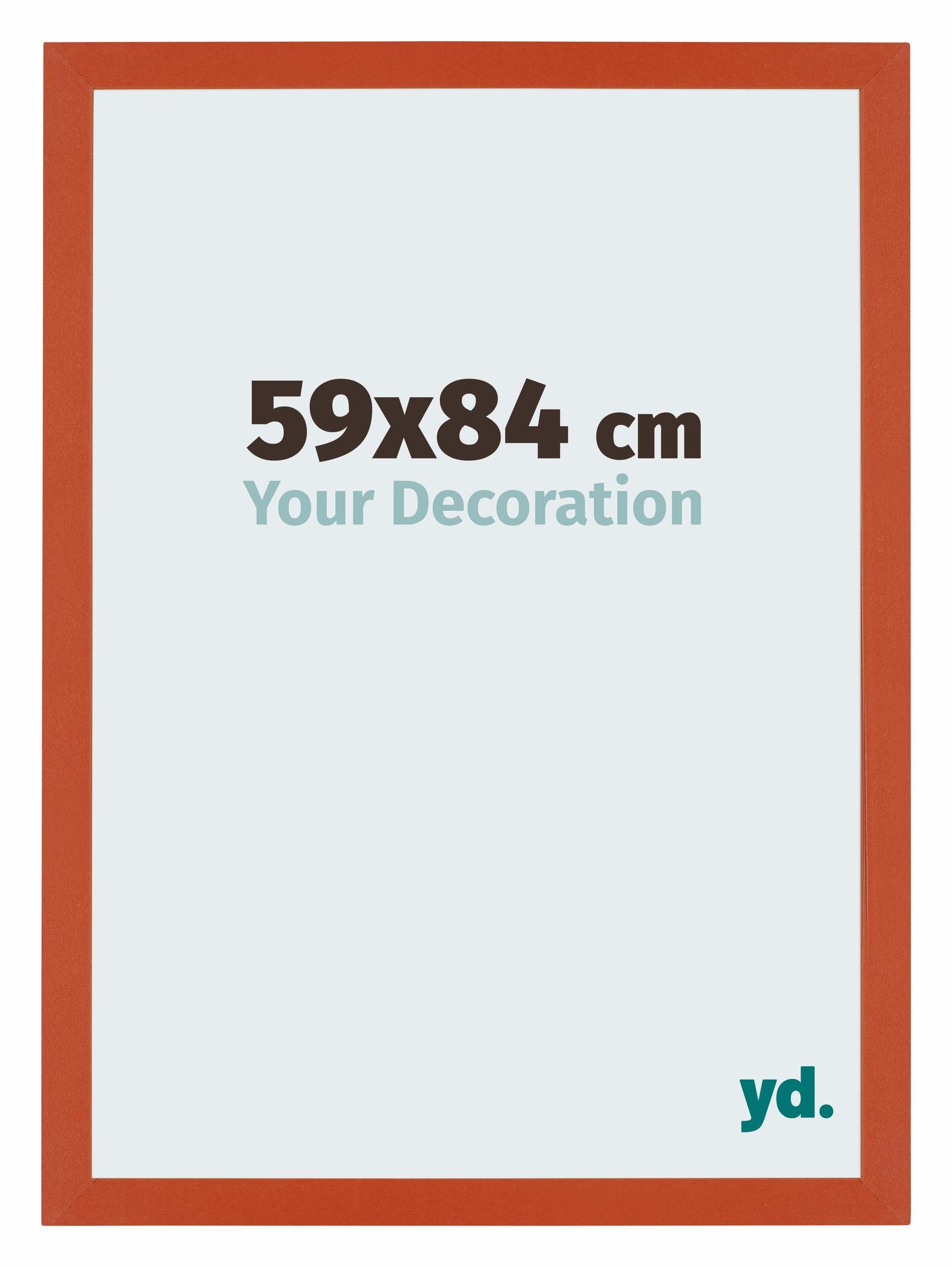 Your Decoration - Puzzle frame 59x84 - Orange - Puzzle frame 1500-2000 Pieces - MDF Photoframe - Mura