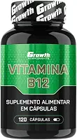 Vitamina B12-120 Cápsulas - Growth Supplements