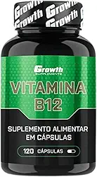 Vitamina B12-120 Cápsulas - Growth Supplements