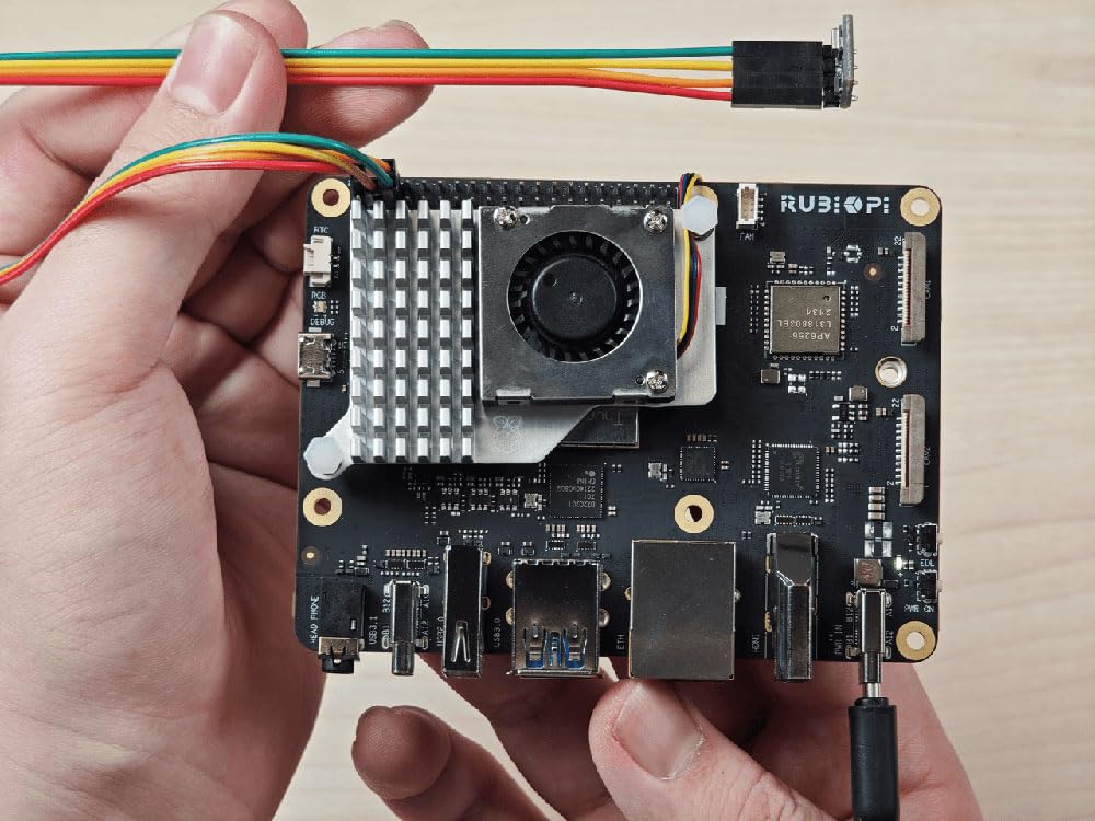 Rubik Pi 3 Qualcomm QCS6490 AI Developer Board Kit - 8GB LPDDR4x RAM 128GB UFS2.2 eMMC - 12TOPS NPU Linux Single Board Computer 4K HDMI Gbe Port for AI Projects Computing IoT Robotics Bundle1 product thumbnail 8