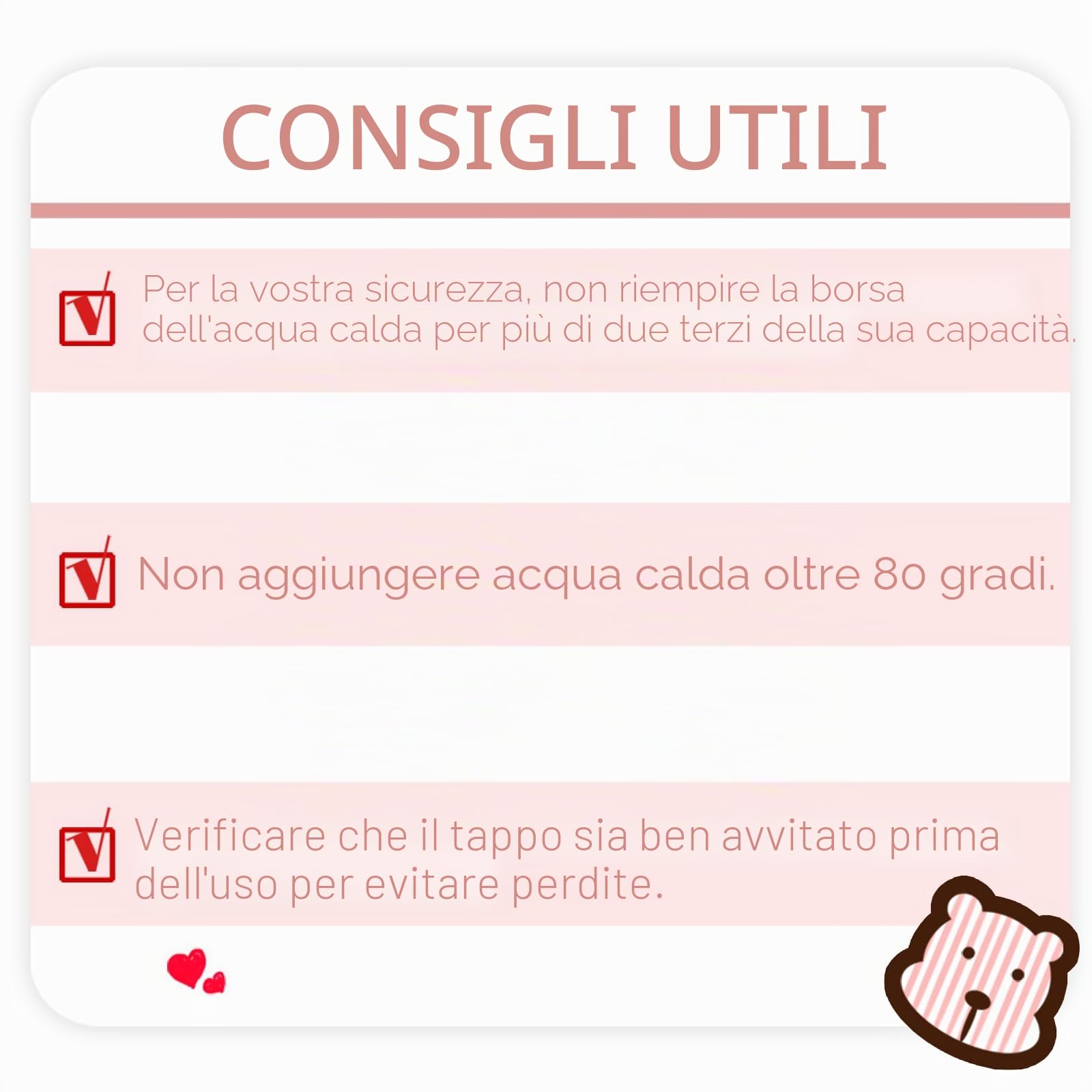 Borsa Acqua Calda in gomma con morbida copertura in vita, borsa per acqua calda per collo e spalle, schiena, gambe, vita calda