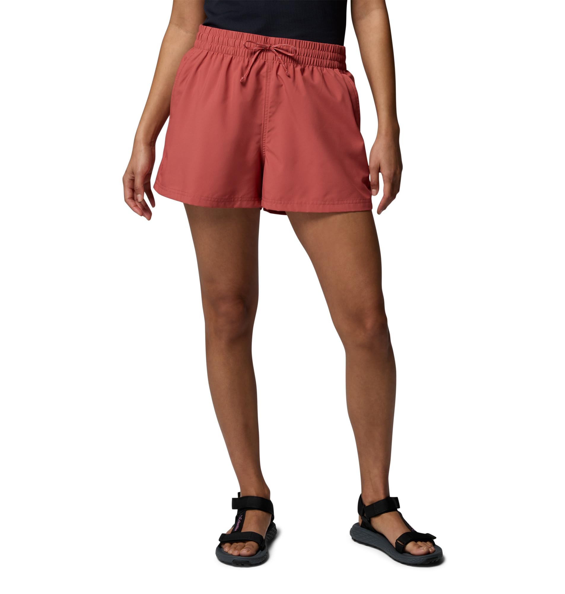 Columbia Womens Bluevista Hill Short, Washed Red, S / 5L