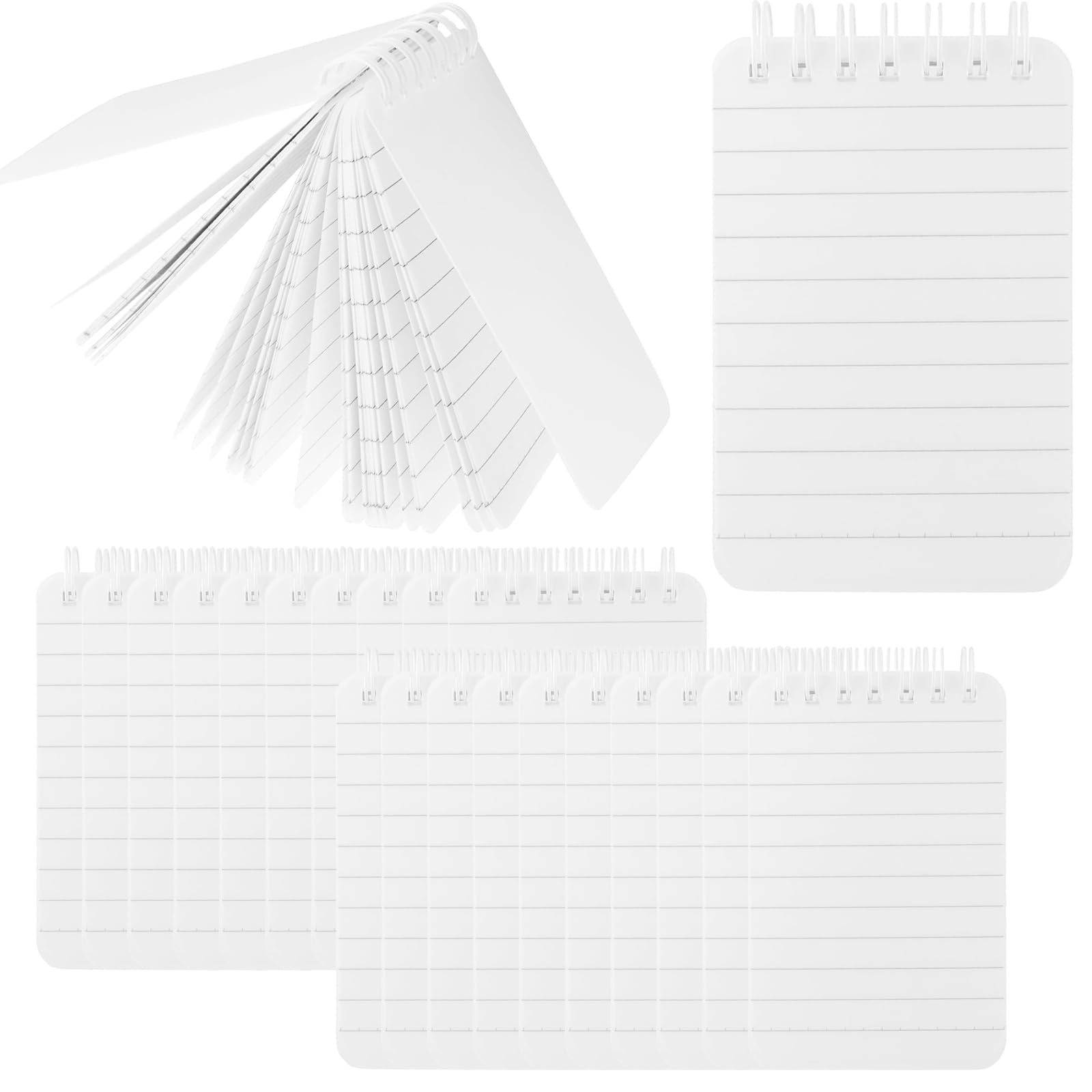 4 Pack Spiral Notebook, A5 4 Colors 80 Sheets/160 Pages Hardcover Spiral Journal And Notebook