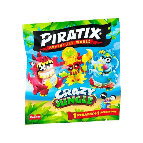 Piratix - PIRATIX CRAZY JUNGLE One Pack - Artigo Sortido. Envio realizado de forma aleatória