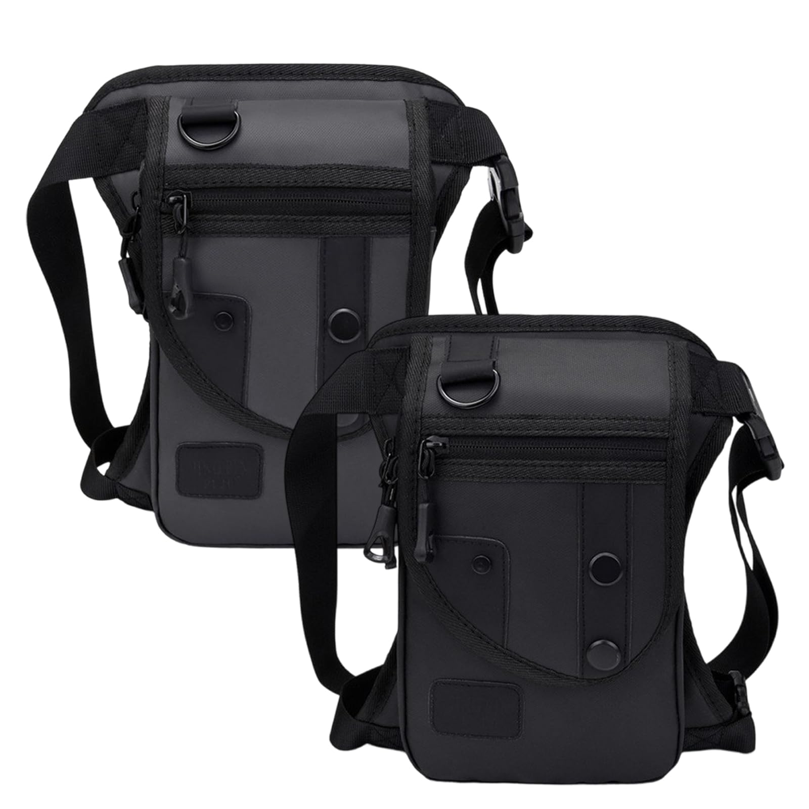3-in-1 Multifunctional Oxford Leg Bag, Durable Oxford Fabric Utility Bag for Travel, Adjustable Motorcycle Waist Bag, Men Women Multifunctional Thigh Bag for Travel Outdoors Motorbike