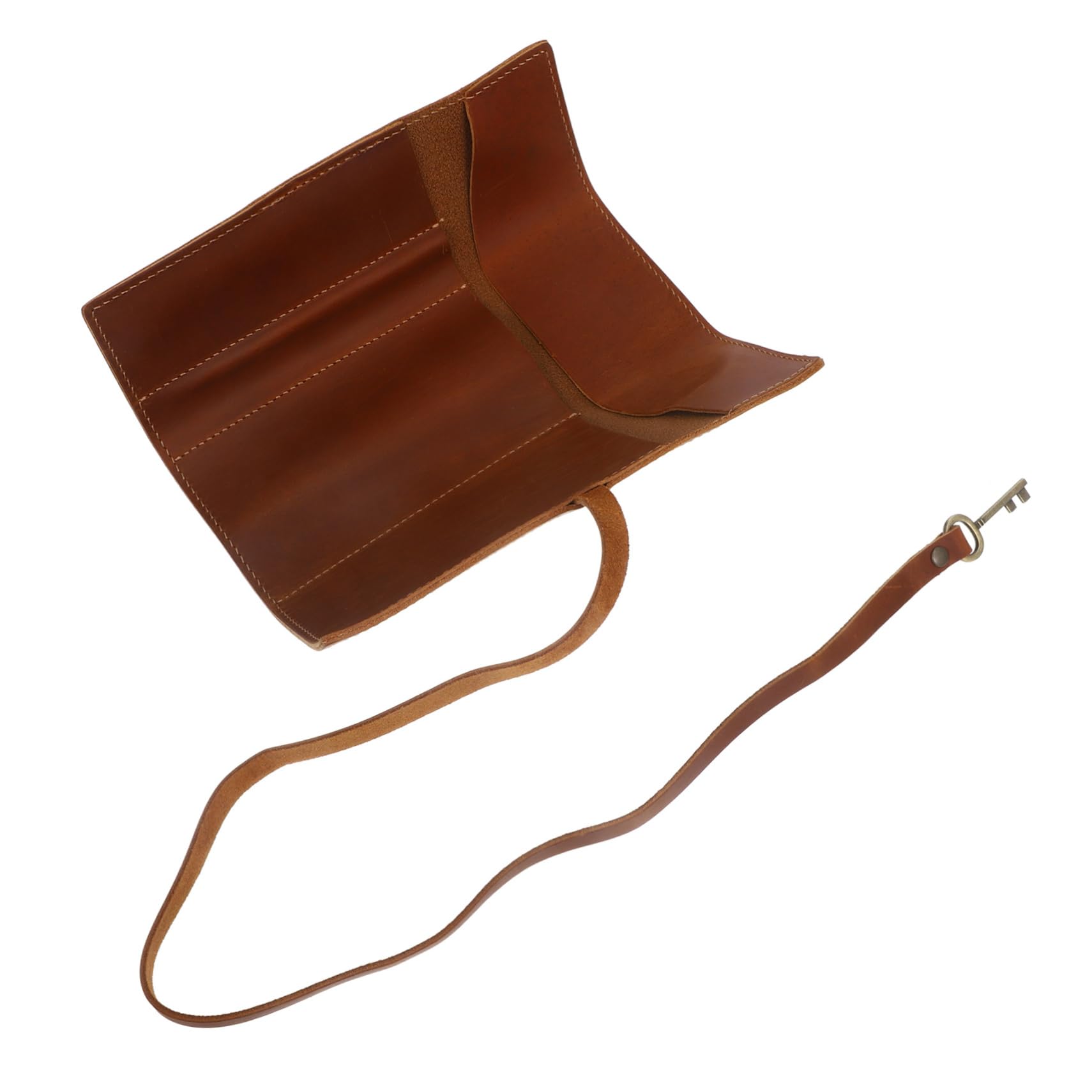 Operitacx 4piezas Estuche De Lápices Enrollable Vaca Organizador Portátil De Bolígrafos y Lápices Bolsa De Almacenamiento Multifuncional Diseño Retro para Papelería y Uso Escolar