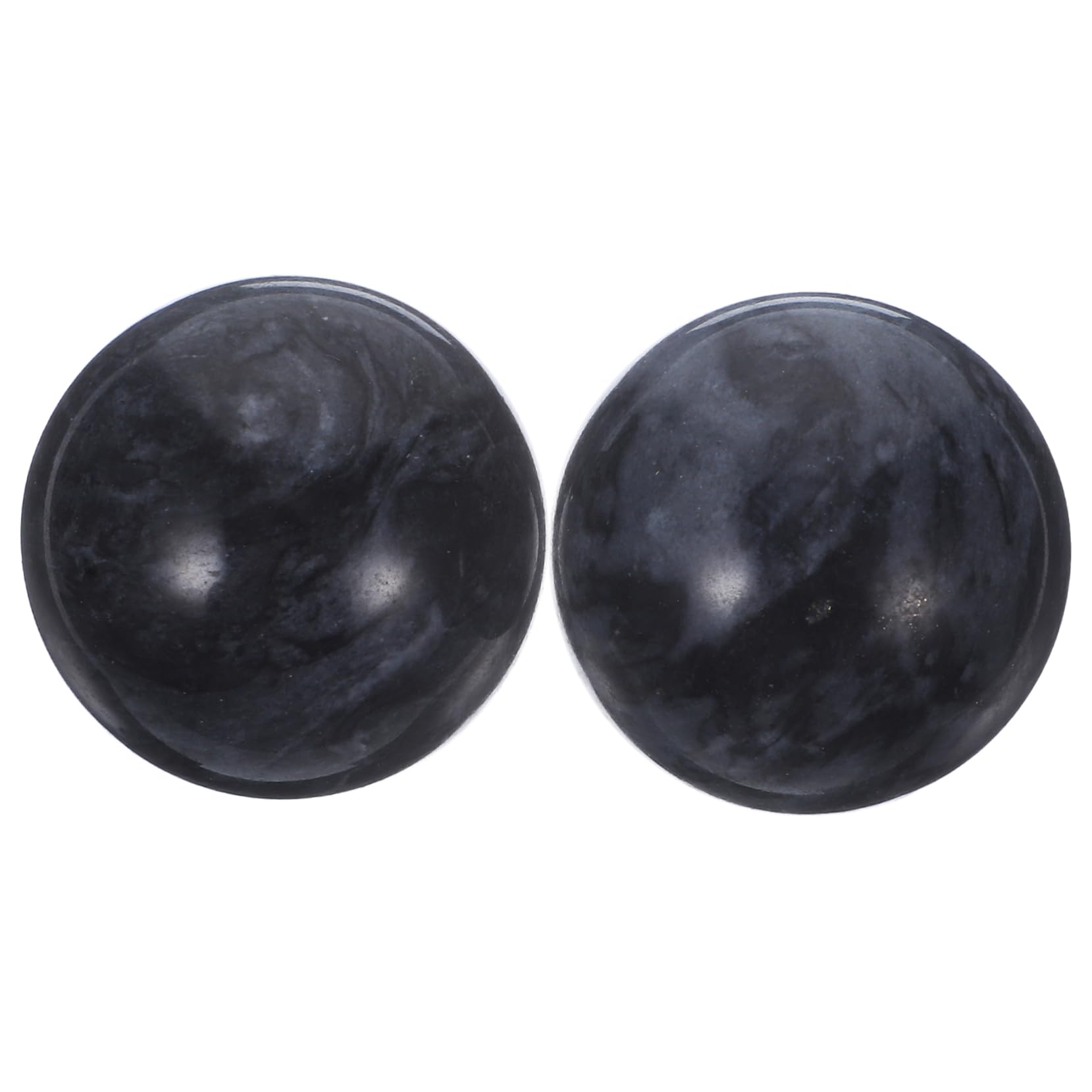 IWOWHERO 2 Pcs Jade Hand Balls Elderly Hand Exercise Balls for Health Relaxation Blood Circulation Random