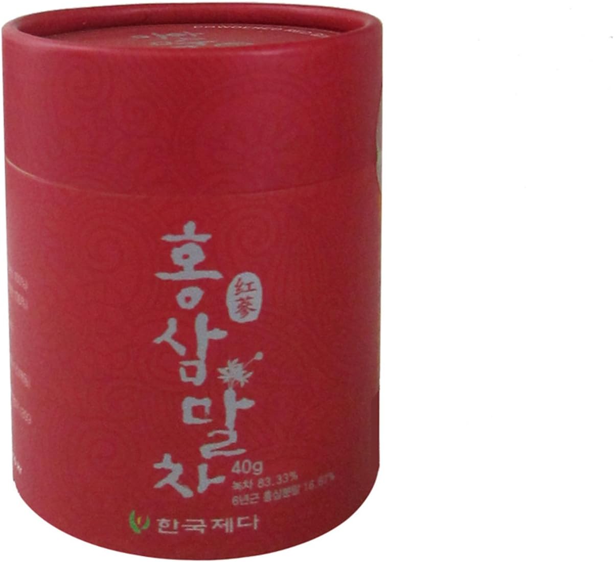 Hankook Tea Powdered Green Tea, Red Ginseng, 40 g