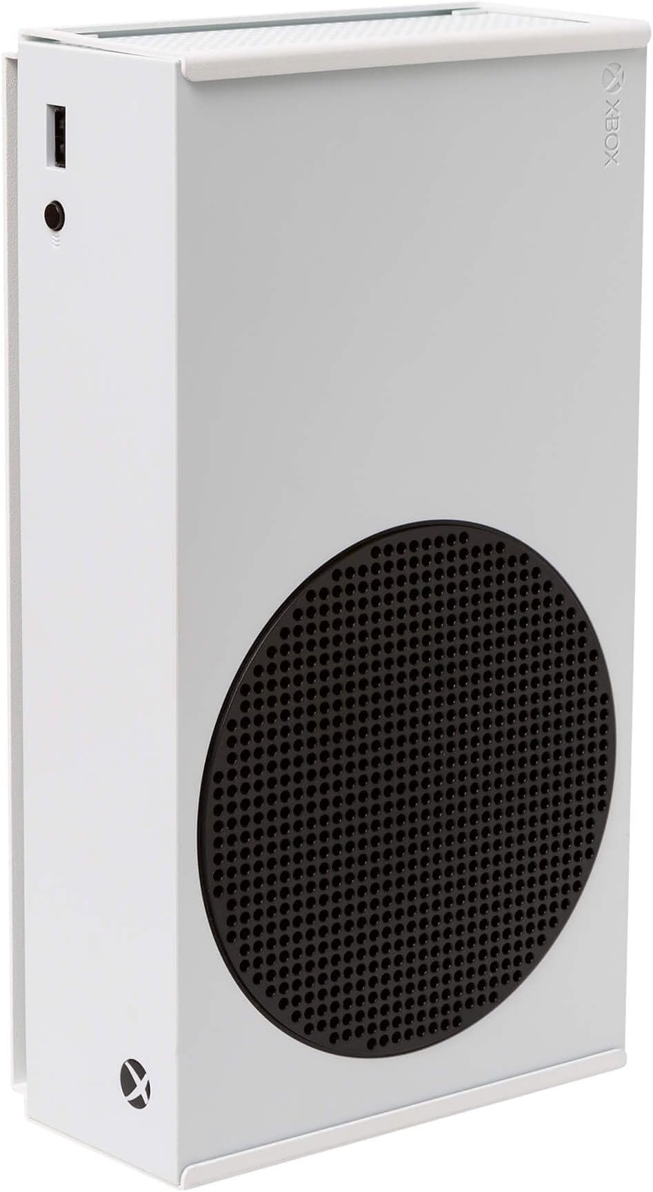 HIDEit Mounts Wall Mount for Xbox Series S - American Company - White Steel Mount for Xbox Series S - Patented
