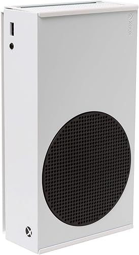 HIDEit Mounts American Company - Soporte de pared para Xbox Series S - Soporte de acero blanco para Xbox Series S - Kit de montaje en pared