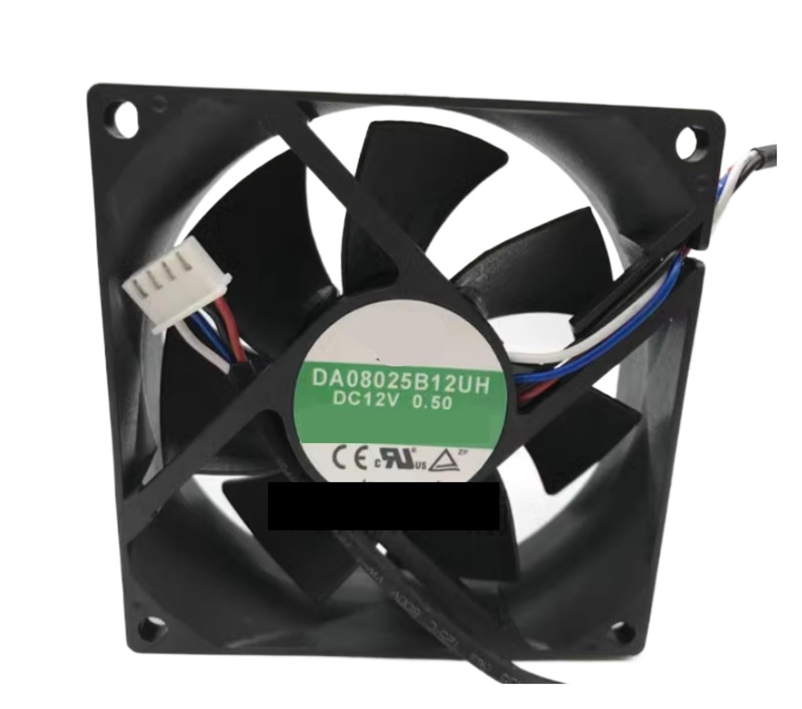UITGVDQAT 8025 DA08025B12UH DC12V 0.50A 80 * 80 * 25MM 8CM 4 Wire Fan
