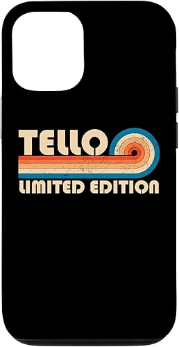iPhone 13 TELLO Surname Retro Vintage 80s 90s Birthday Reunion Case