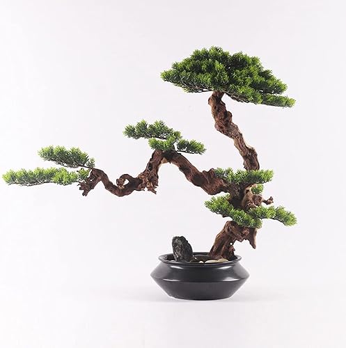 Miniatura 6 de Escultura de estatua de feng shui chino nuevo chino interior decoraciones para el hogar simulación decoraciones de escritorio plantas verdes