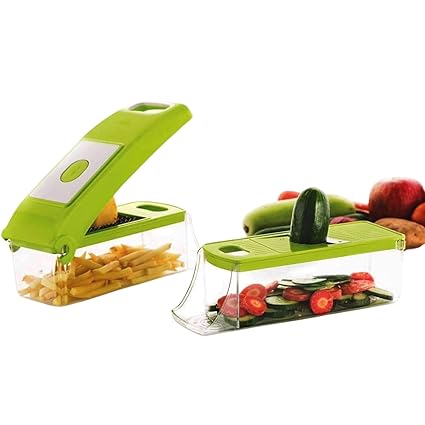 XQLIKA 12 in 1 Multicolour dicer