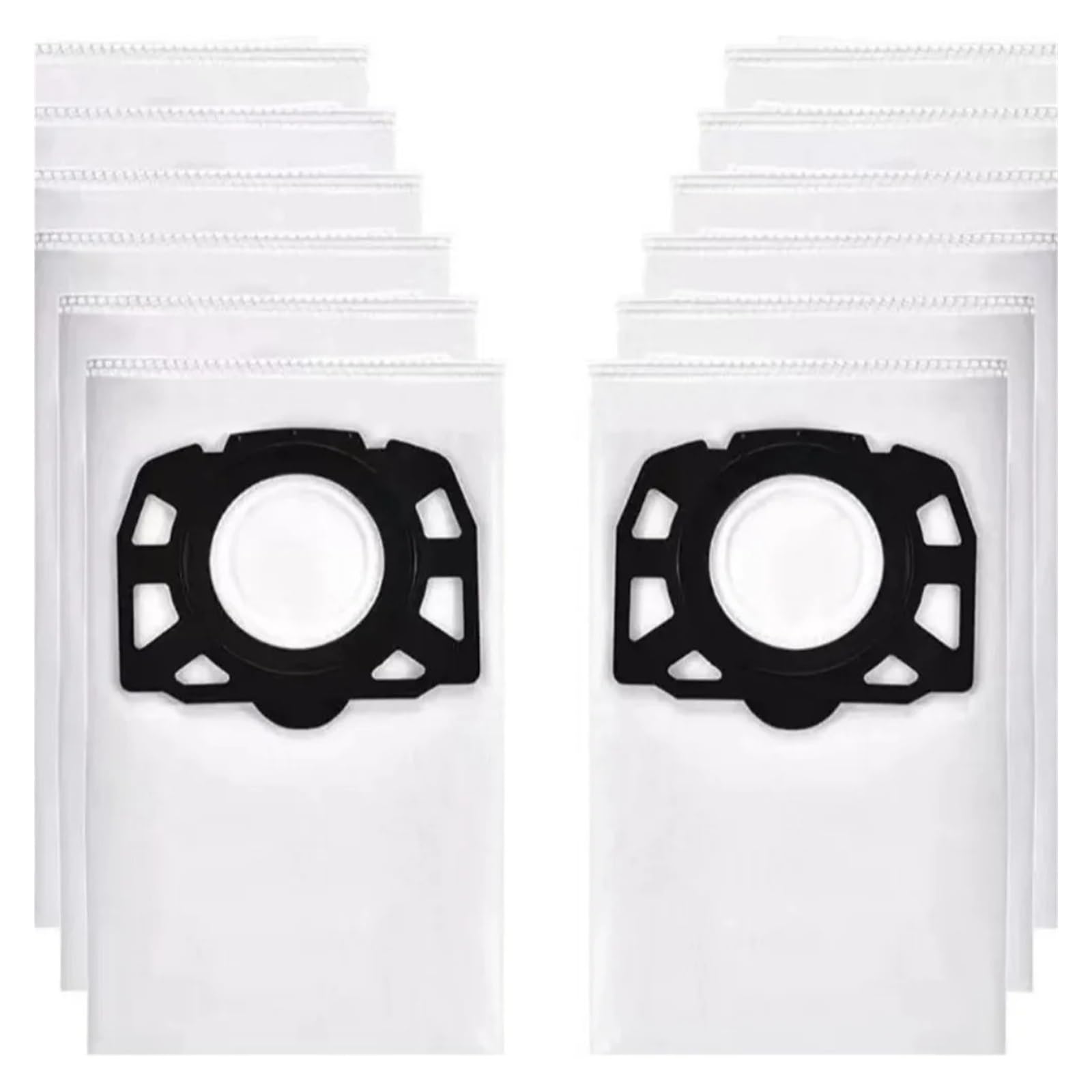 Bolsa De Polvo For Aspiradora, Compatible Con Karcher, WD4 WD5 WD6 WD5P WD6P MV4 MV5 MV6, Kit De Piezas De Repuesto For Bolsas De Polvo Húmedo Y Seco, 10 Uds.