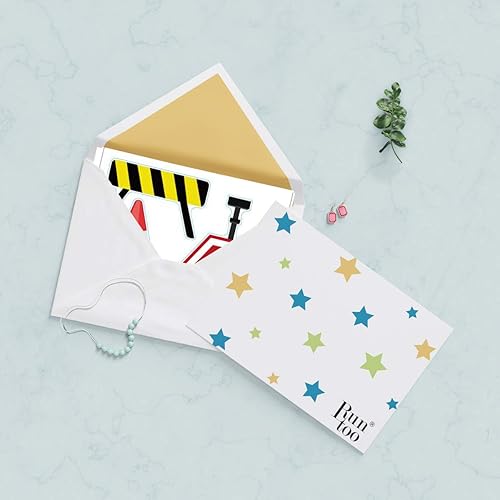 Miniatura 6 de Runtoo Adhesivos de pared para vehículos de construcción, camiones, tractores, transporte, calcomanías de pared para niños, dormitorio, cuarto de