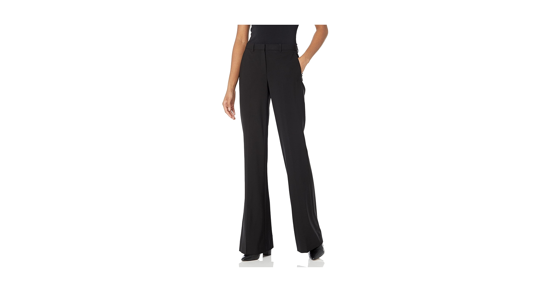 Theory Women's Demitria Pant, Black, 2 at Amazon Women's