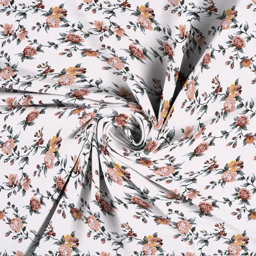 Image of la' amour Premium Cotton Elastic Fitted Bedsheets with 2 King Size Pillow Covers Double Bed with All Around Elastic Supersoft Size - 72 King Sizex78+10 inches White Green Leaf Abstract 200 tc - 220 tc